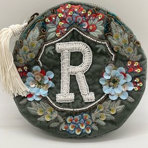 Anna Harlow for Anthropologie Velvet Purse NWT